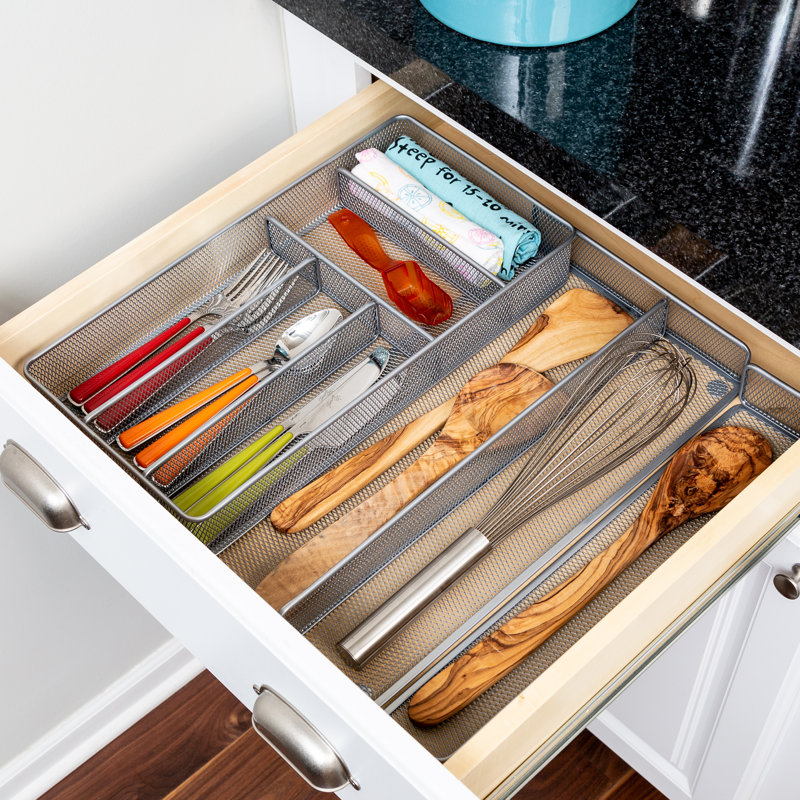 Honey Can Do Adjustable Drawer Organizer & Reviews Wayfair